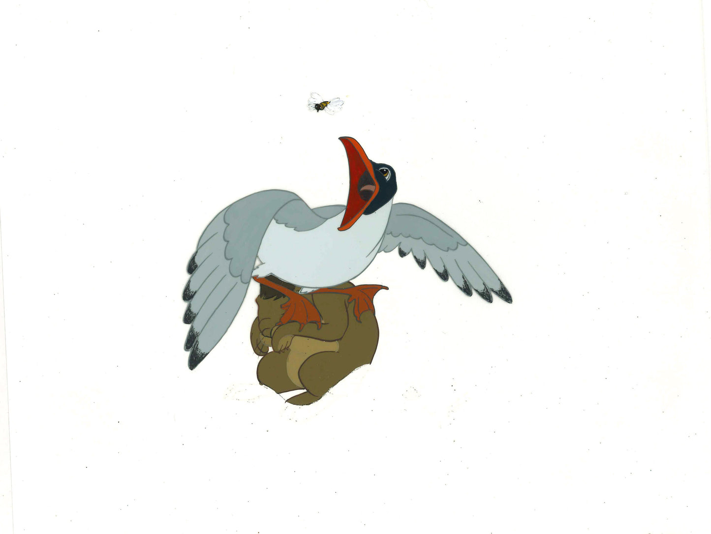 Watership Down 1978 production animation cel LJE Seal COA 129-11