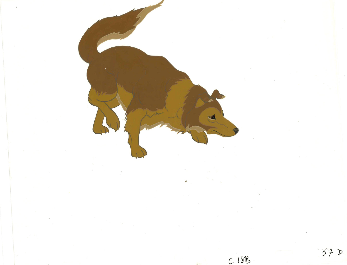 Watership Down 1978 Original Production Animation Cel with LJE Seal and COA 129-18