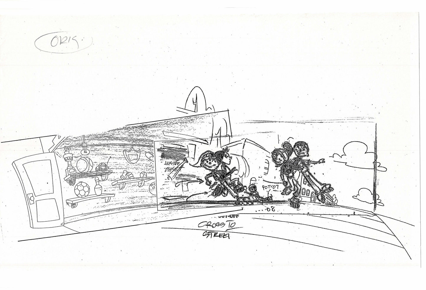 Maya and Miguel OPENING Original Production Animation Storyboard PBS pt07
