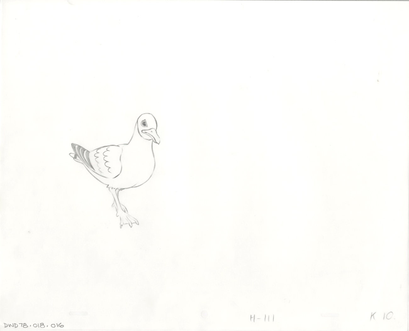 Watership Down 1978 Production Animation Cel Drawing with Linda Jones Enterprise Seal and Certificate of Authenticity 18-16