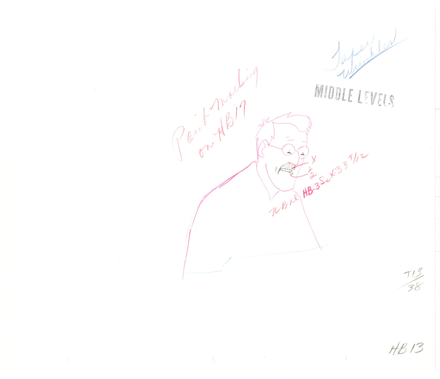 Herge Adventures of Tintin Cartoon Animation Cel Drawing 1957 to 1964 18