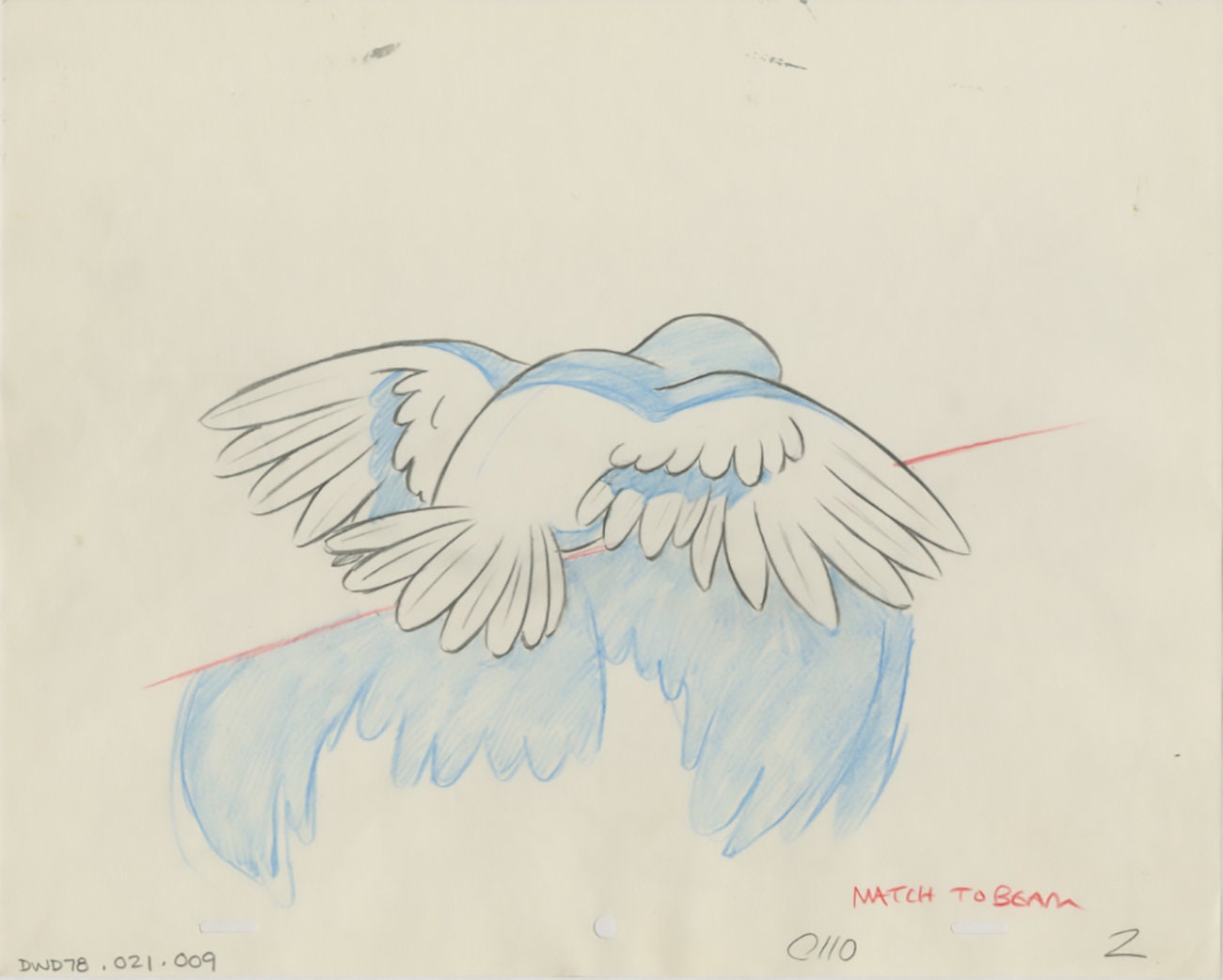 Watership Down 1978 Production Animation Cel Drawing with Linda Jones Enterprise Seal and Certificate of Authenticity 021-009