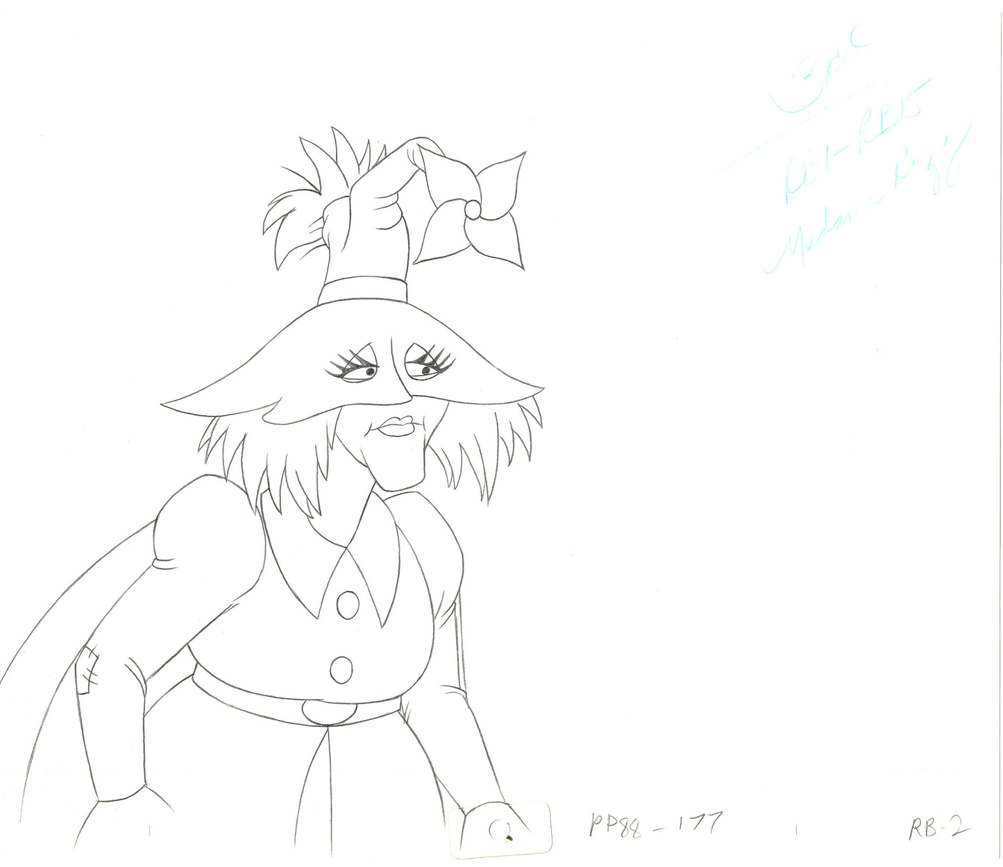 She-Ra Princess of Power Animation Production Cel Drawing Filmation 1980s 171