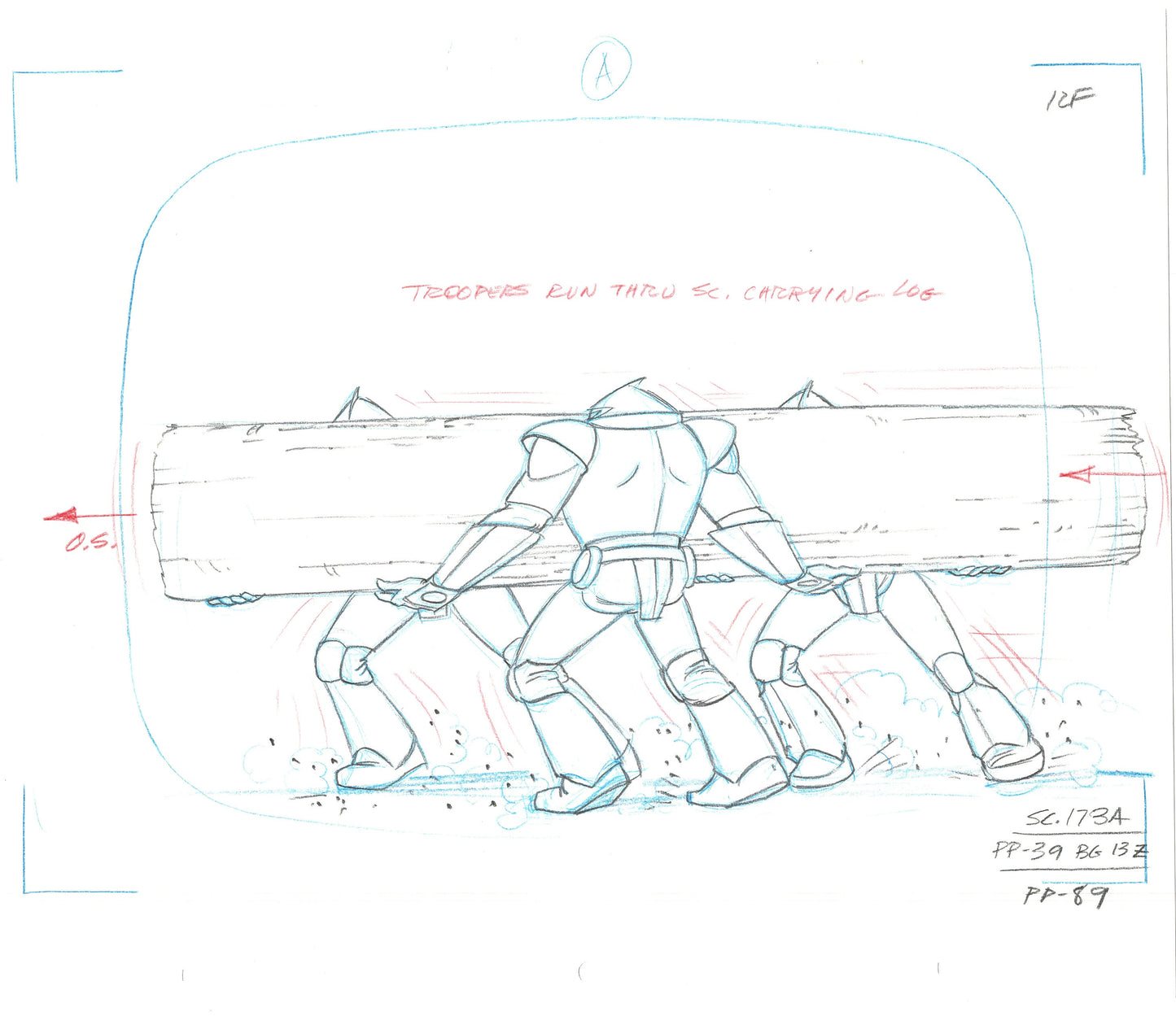 She-Ra Princess of Power Animation Production Cel Drawing Filmation 1980s 238