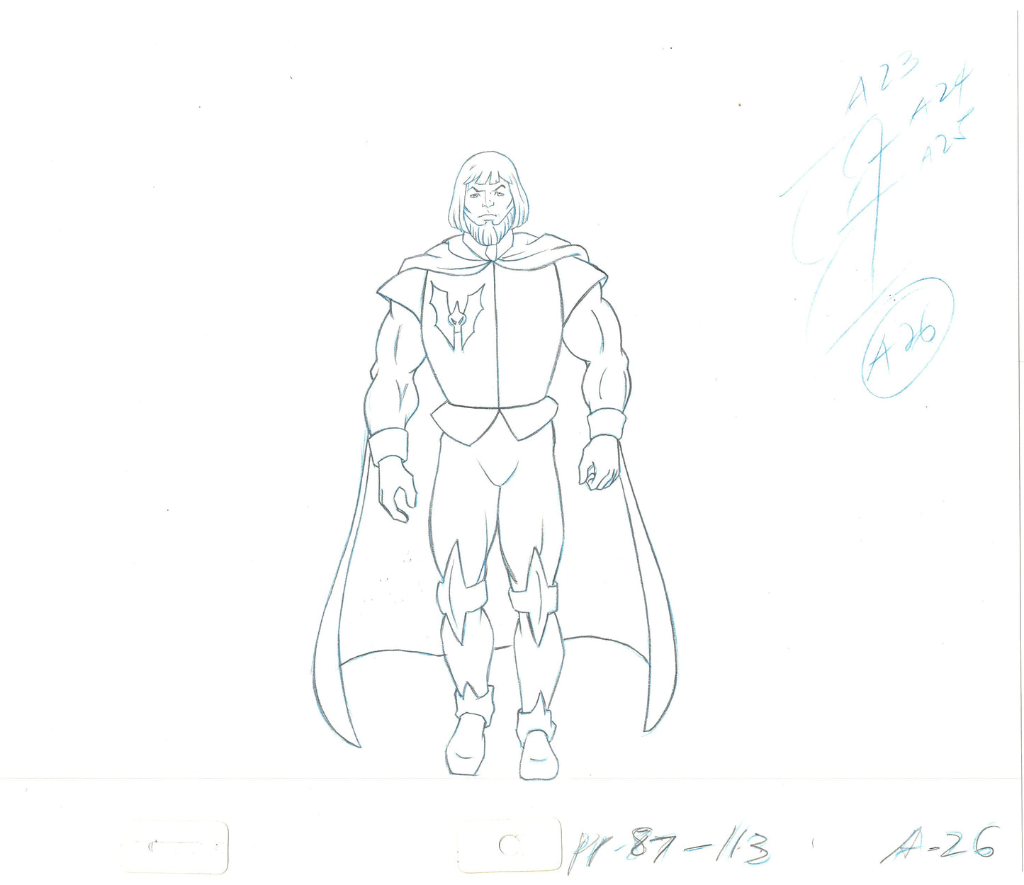 She-Ra Princess of Power Animation Production Cel Drawing Filmation 1980s 117