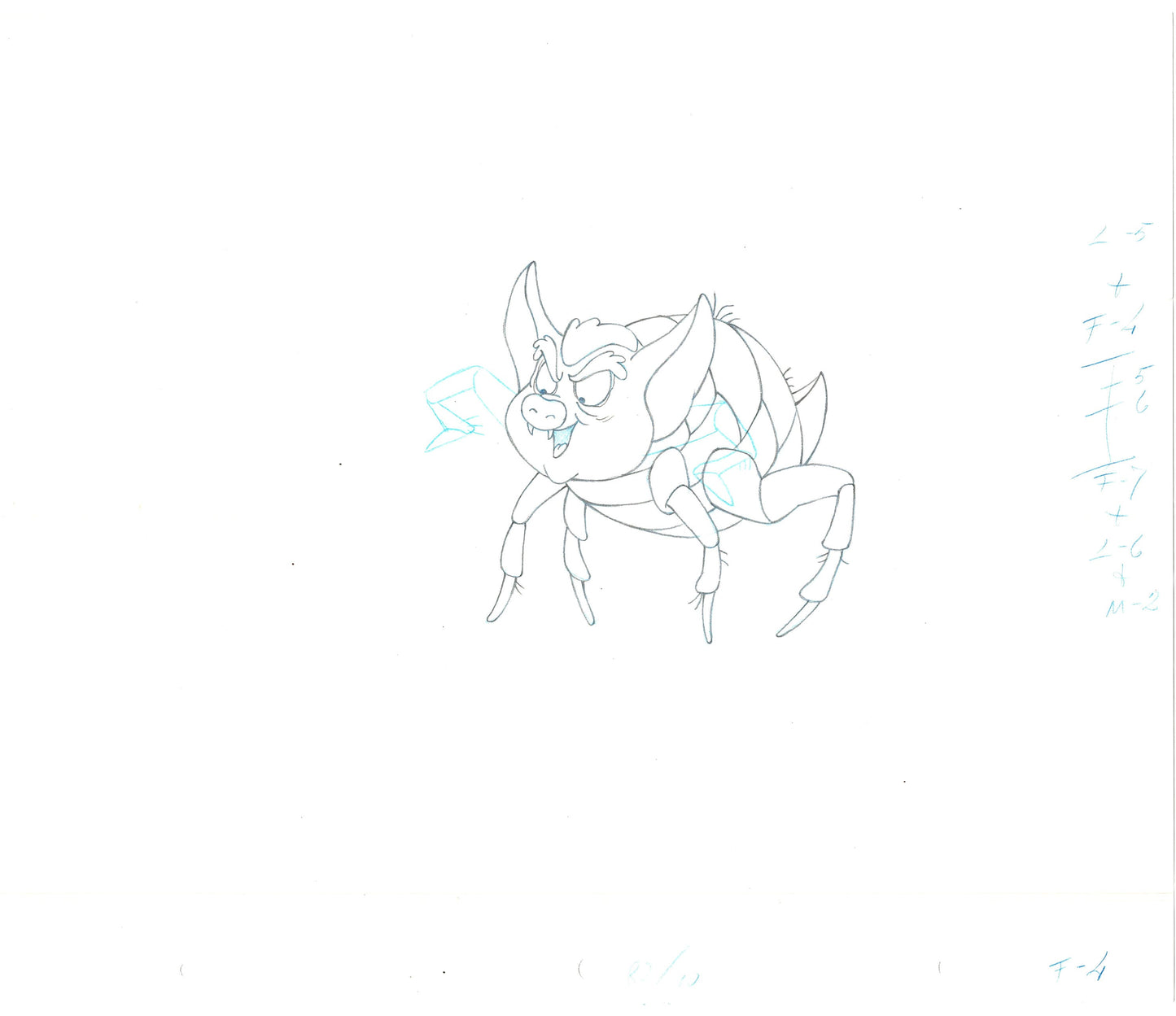 She-Ra Princess of Power Animation Production Cel Drawing Filmation 1980s 250