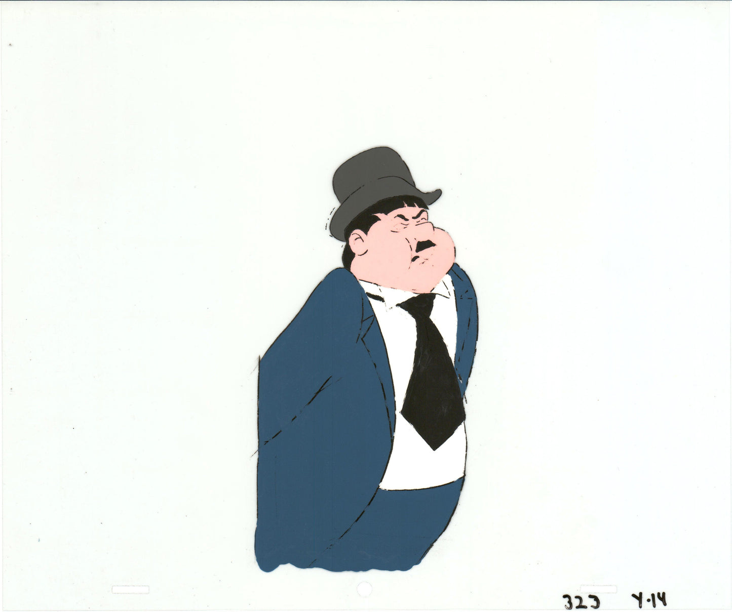 SCOOBY DOO 1972 Oliver Hardy Production Animation Cel from Hanna Barbera 276