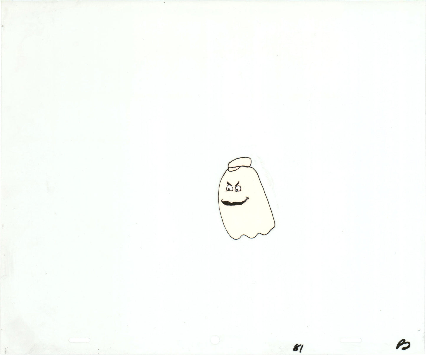 PacMan Production Animation Art Cel from Hanna Barbera 1982-83 b07355