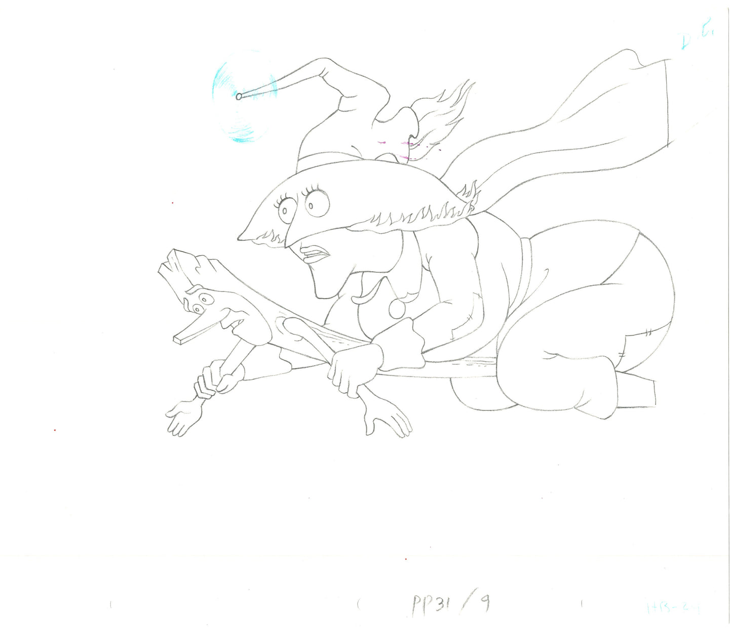 She-Ra Princess of Power Animation Production Cel Drawing Filmation 1980s 232