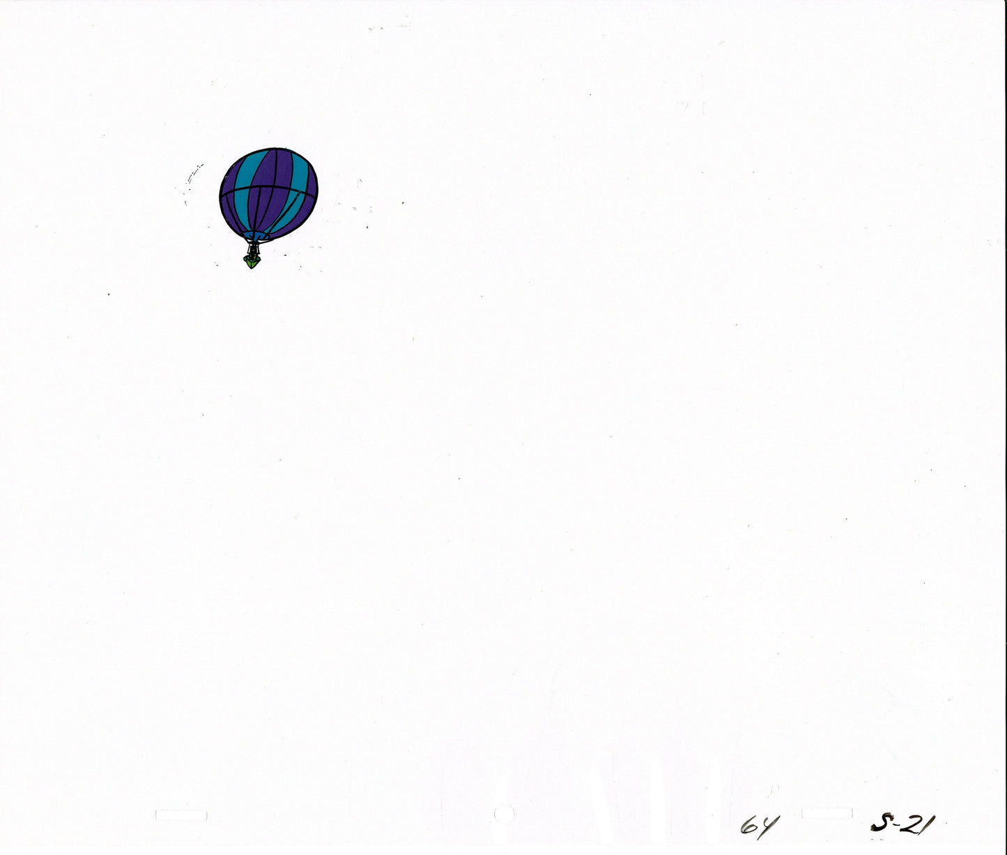 Peter Potamus and So So 1964 Hand-Inked Animation Production Cel from Hanna Barbera 21