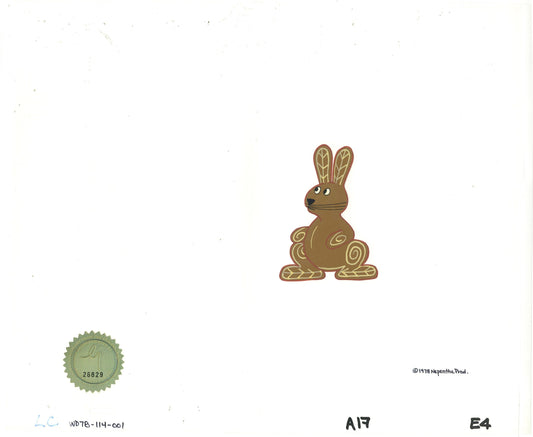 Watership Down Opening Fable El-ahrairah 1978 Production Animation Cel with LJE Seal and COA 114-001