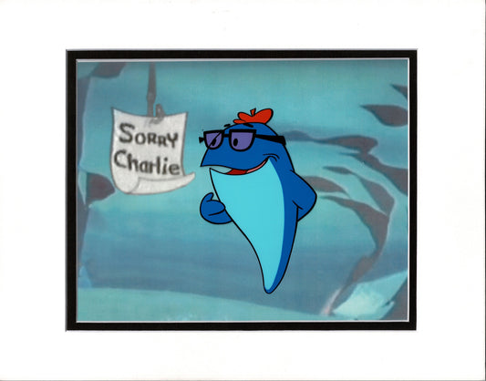 Charlie the Tuna 1960s Commercial Production Animation Cel Depatie-Freleng Starkist 1m Sorry Charlie