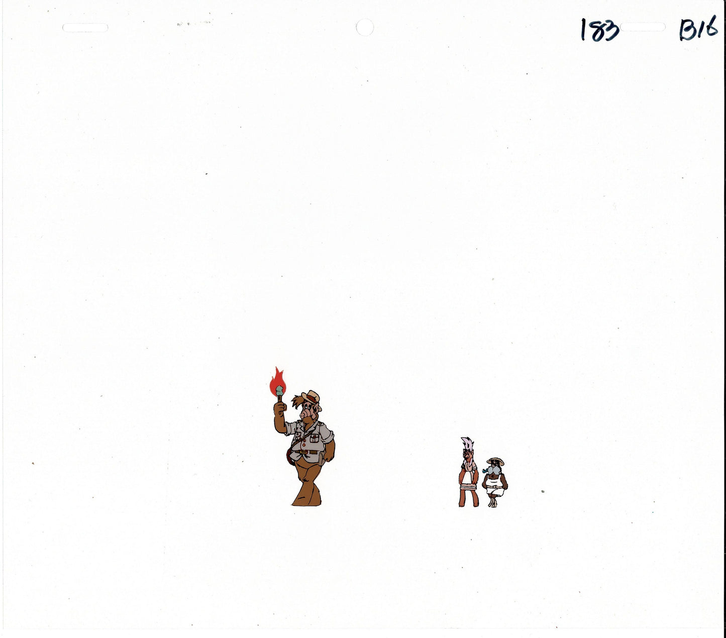 ALF The Animated Series Production Animation Cel and Drawing DIC Melmac 16b