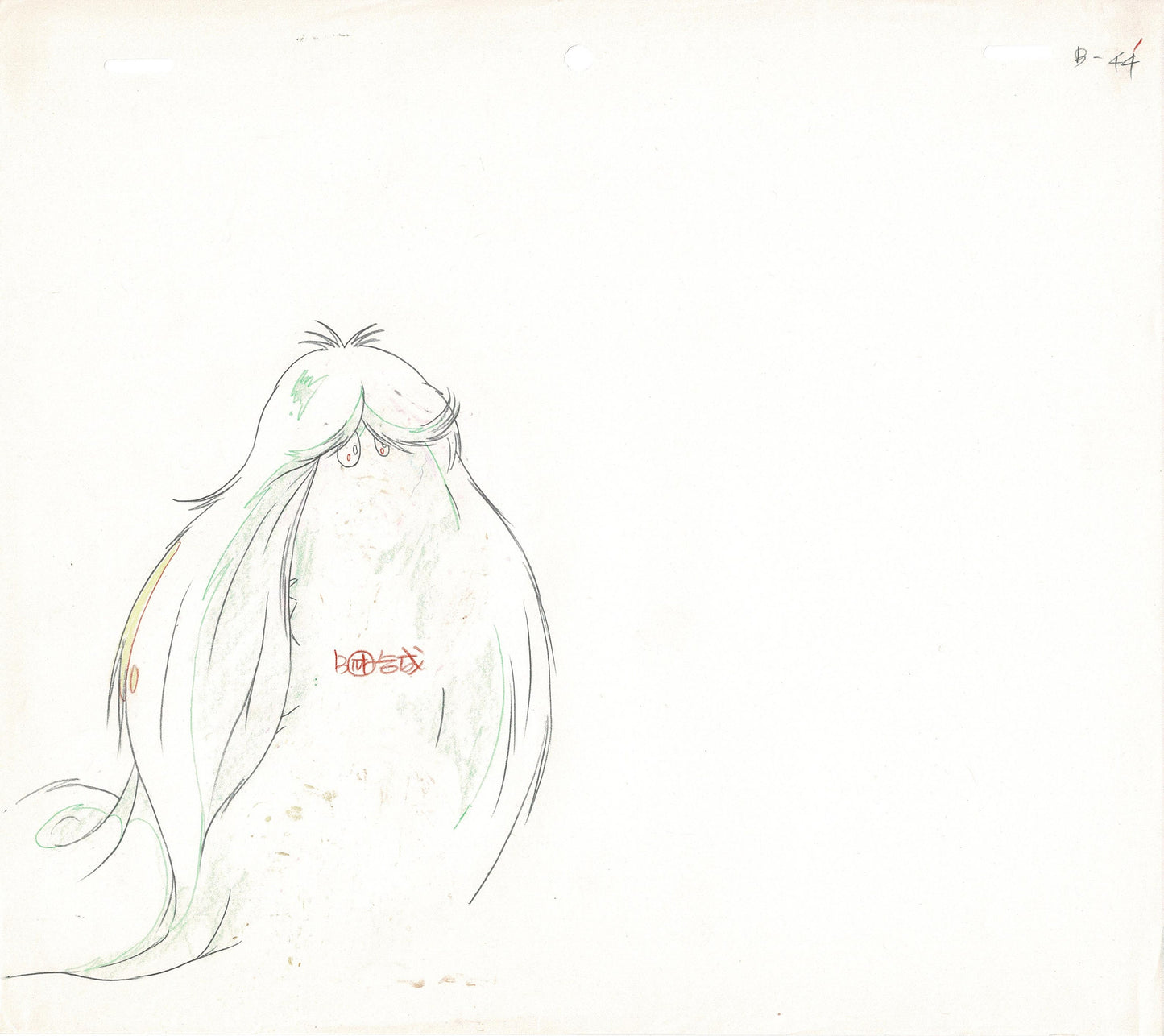 ALF The Animated Series Production Animation Cel and Drawing DIC Melmac 44