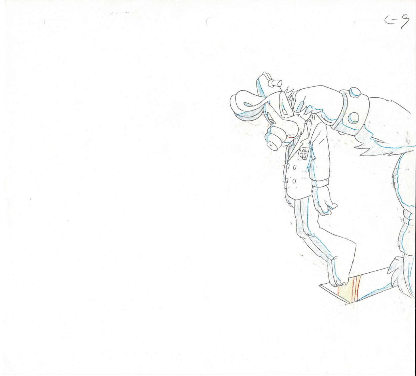 ALF The Animated Series Production Animation Cel and Drawing DIC Melmac 9d