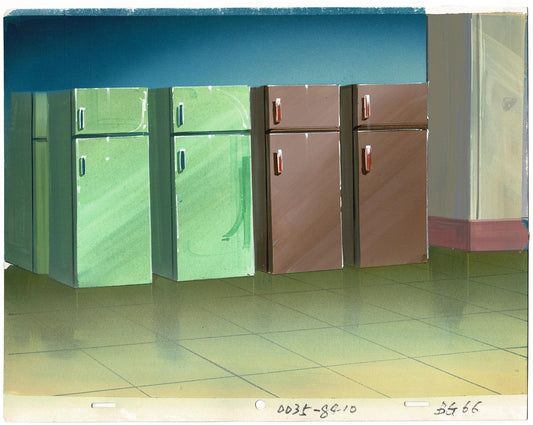 SCOOBY DOO 1984 Animation Production Background from Hanna Barbera Episode 36