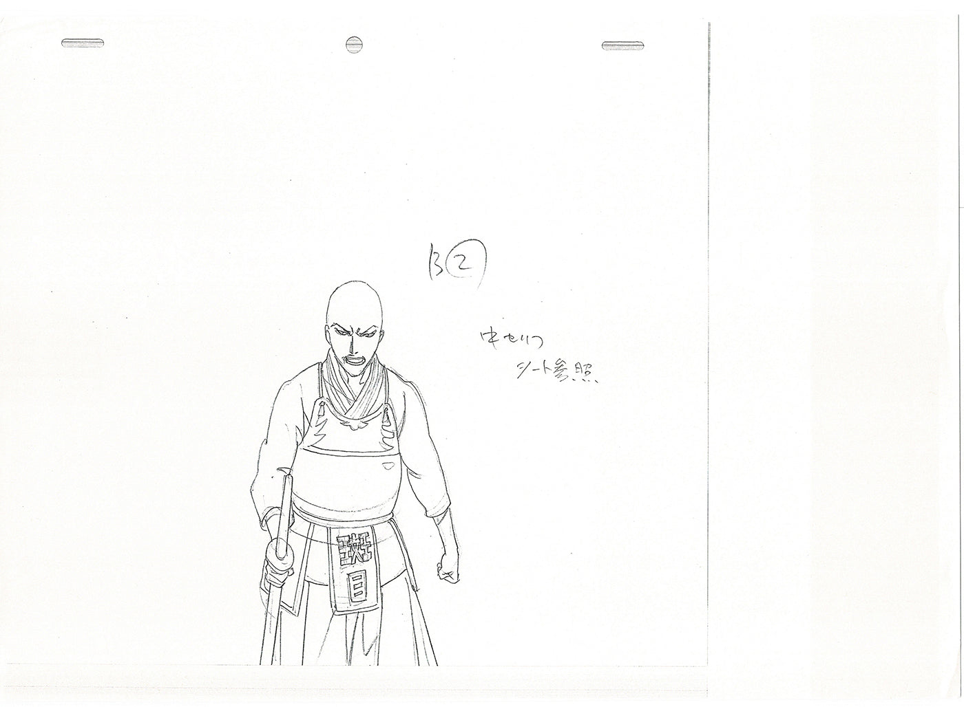Bleach Anime TWO Production Animation Photocopies Manga Kubo 2004-12 A-001