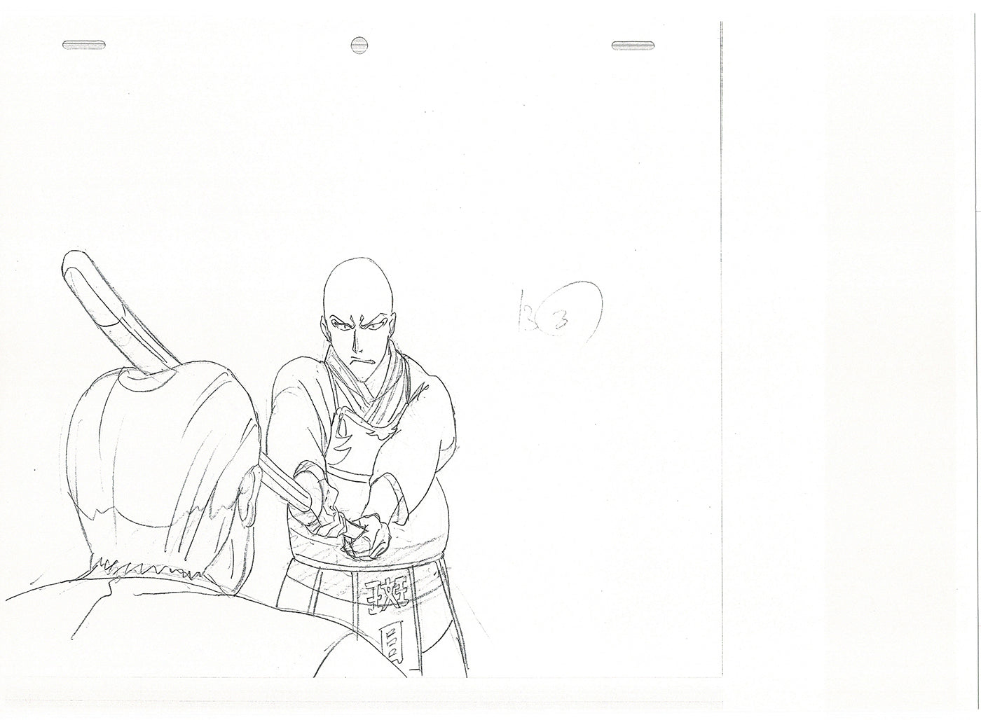 Bleach Anime TWO Production Animation Photocopies Manga Kubo 2004-12 A-009