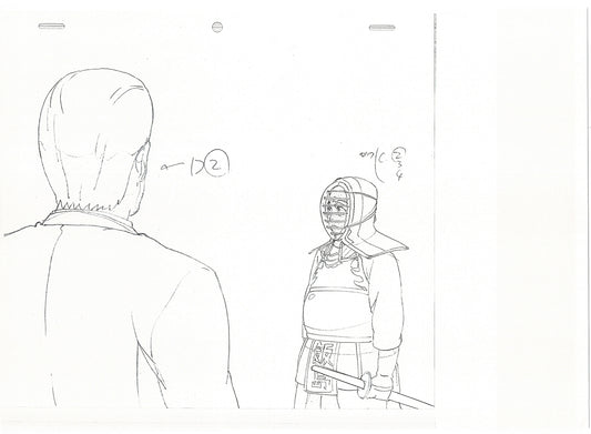 Bleach Anime TWO Production Animation Photocopies Manga Kubo 2004-12 A-011