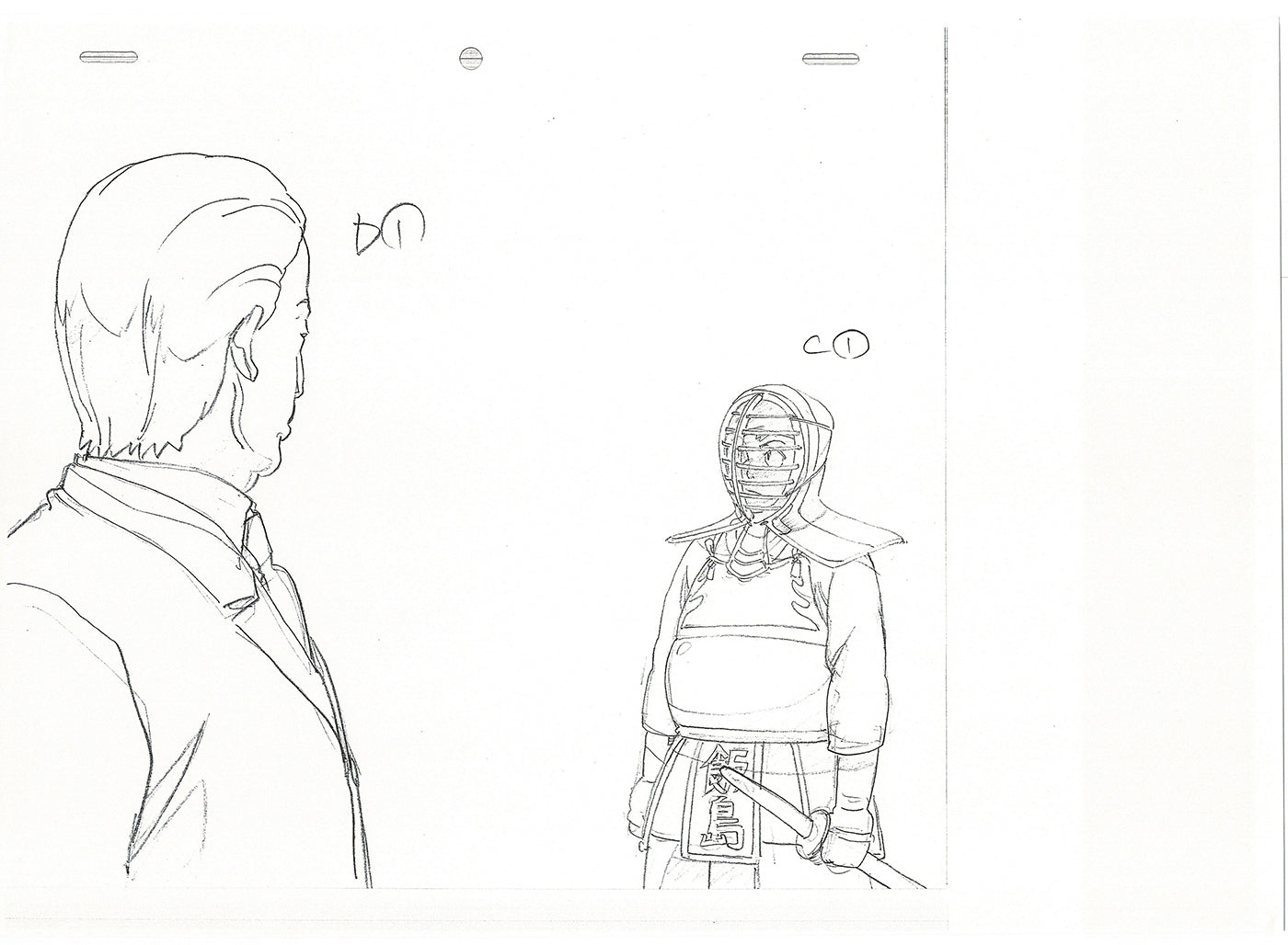 Bleach Anime TWO Production Animation Photocopies Manga Kubo 2004-12 A-011
