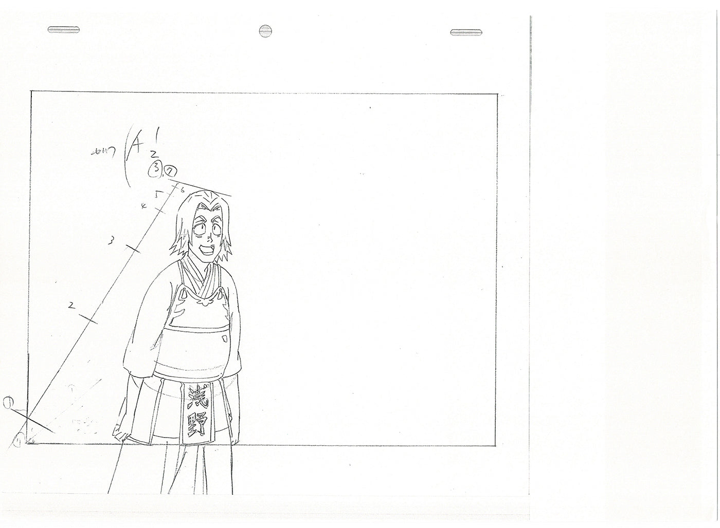 Bleach Anime TWO Production Animation Photocopies Manga Kubo 2004-12 A-013