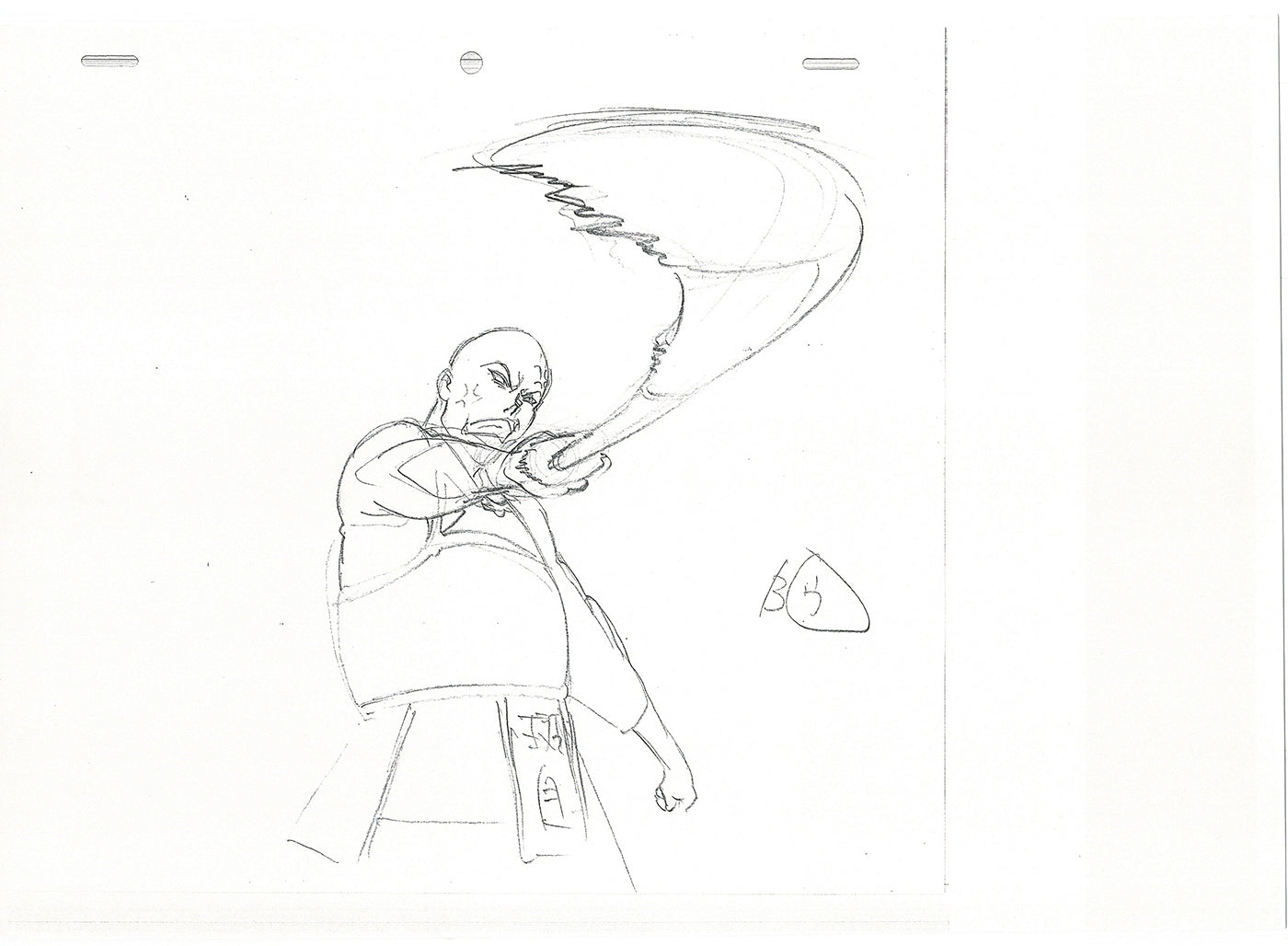 Bleach Anime TWO Production Animation Photocopies Manga Kubo 2004-12 A-017