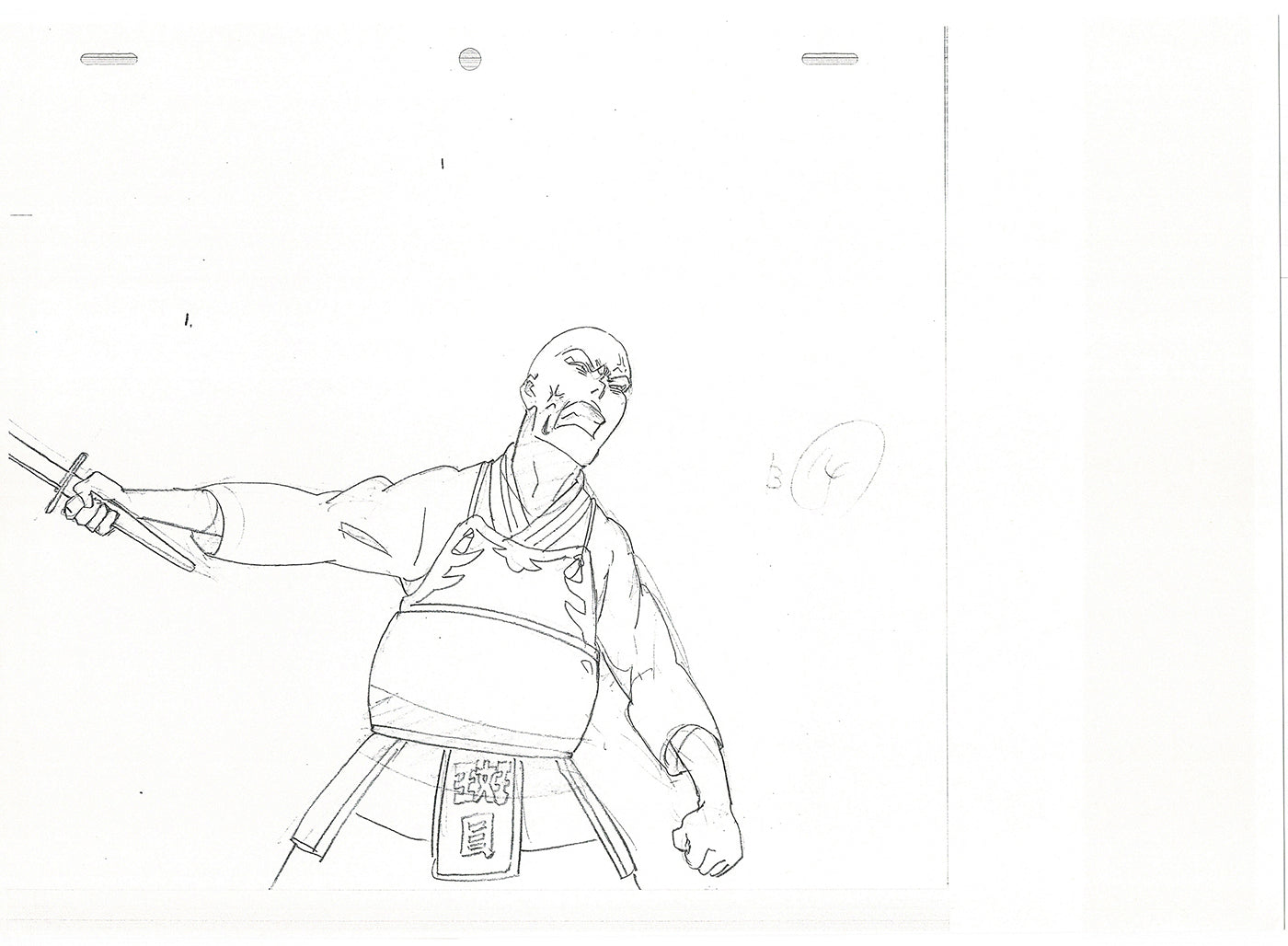 Bleach Anime TWO Production Animation Photocopies Manga Kubo 2004-12 A-019