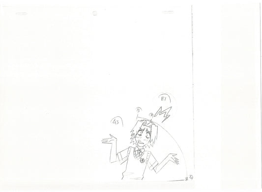 Bleach Anime TWO Production Animation Photocopies Manga Kubo 2004-12 A-027