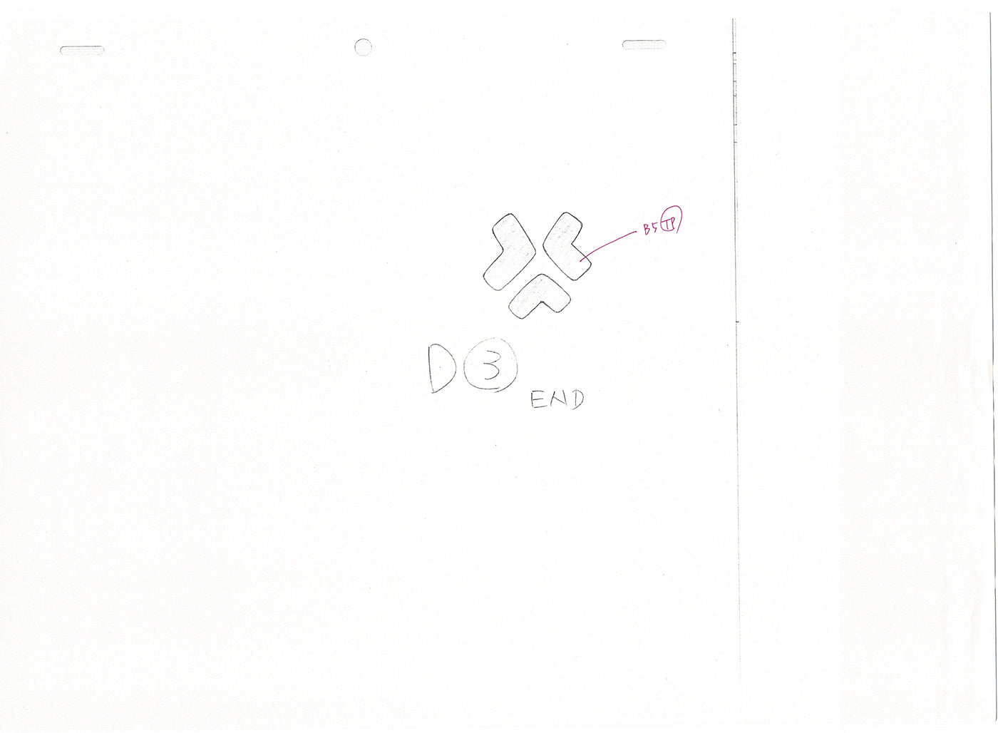 Bleach Anime TWO Production Animation Photocopies Manga Kubo 2004-12 A-033