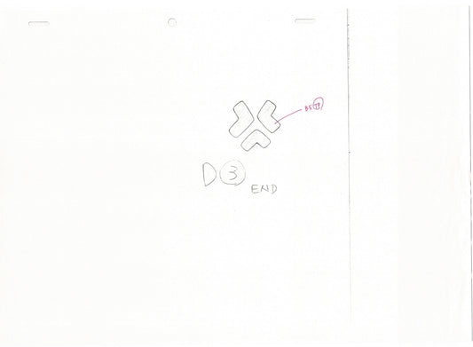 Bleach Anime TWO Production Animation Photocopies Manga Kubo 2004-12 A-033