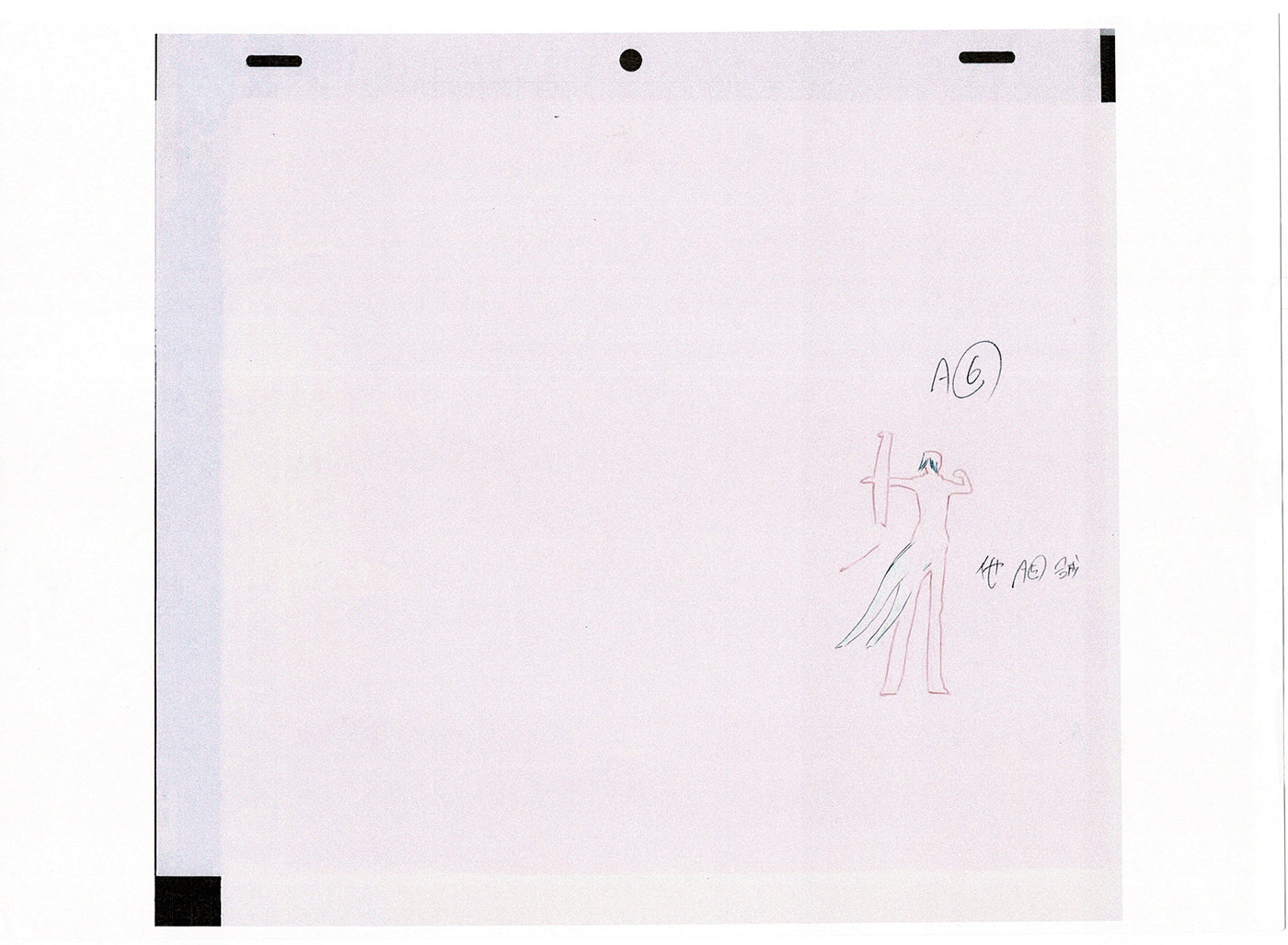 Bleach Anime TWO Production Animation Photocopies Manga Kubo 2004-12 A-035