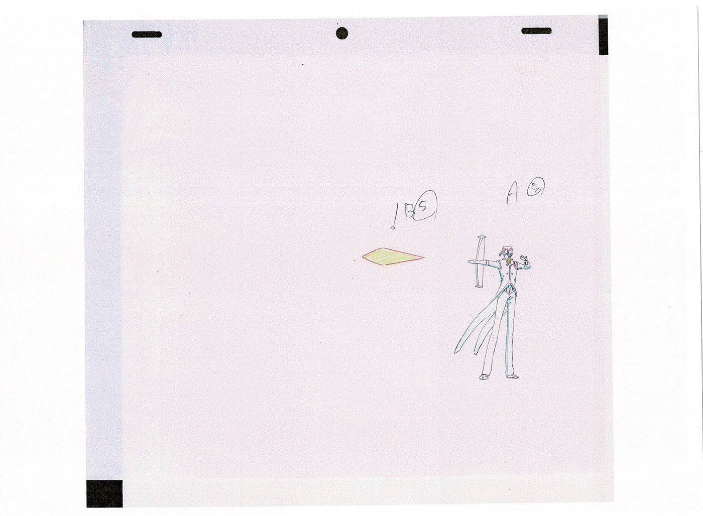 Bleach Anime TWO Production Animation Photocopies Manga Kubo 2004-12 A-037