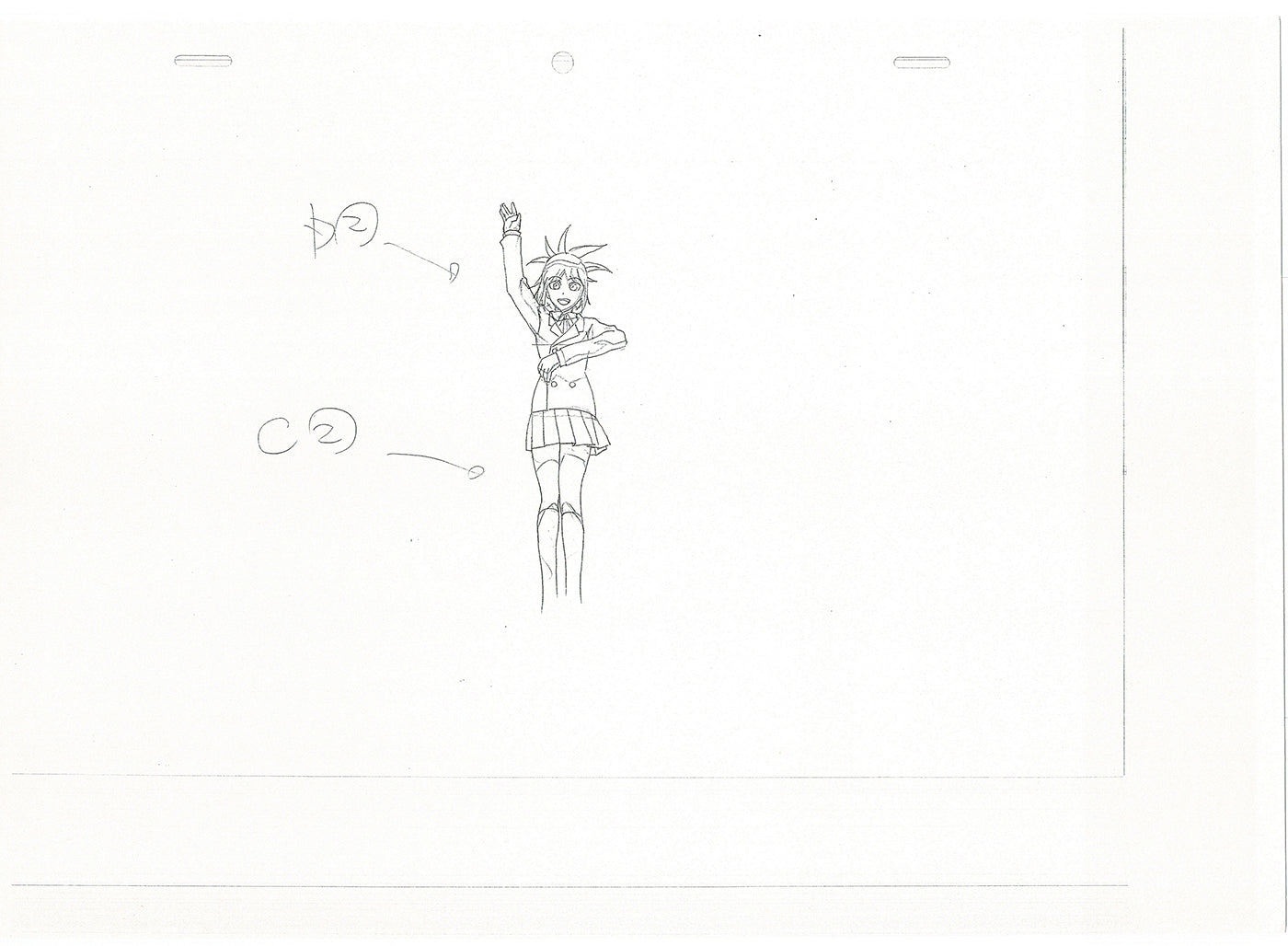 Bleach Anime TWO Production Animation Photocopies Manga Kubo 2004-12 A-045