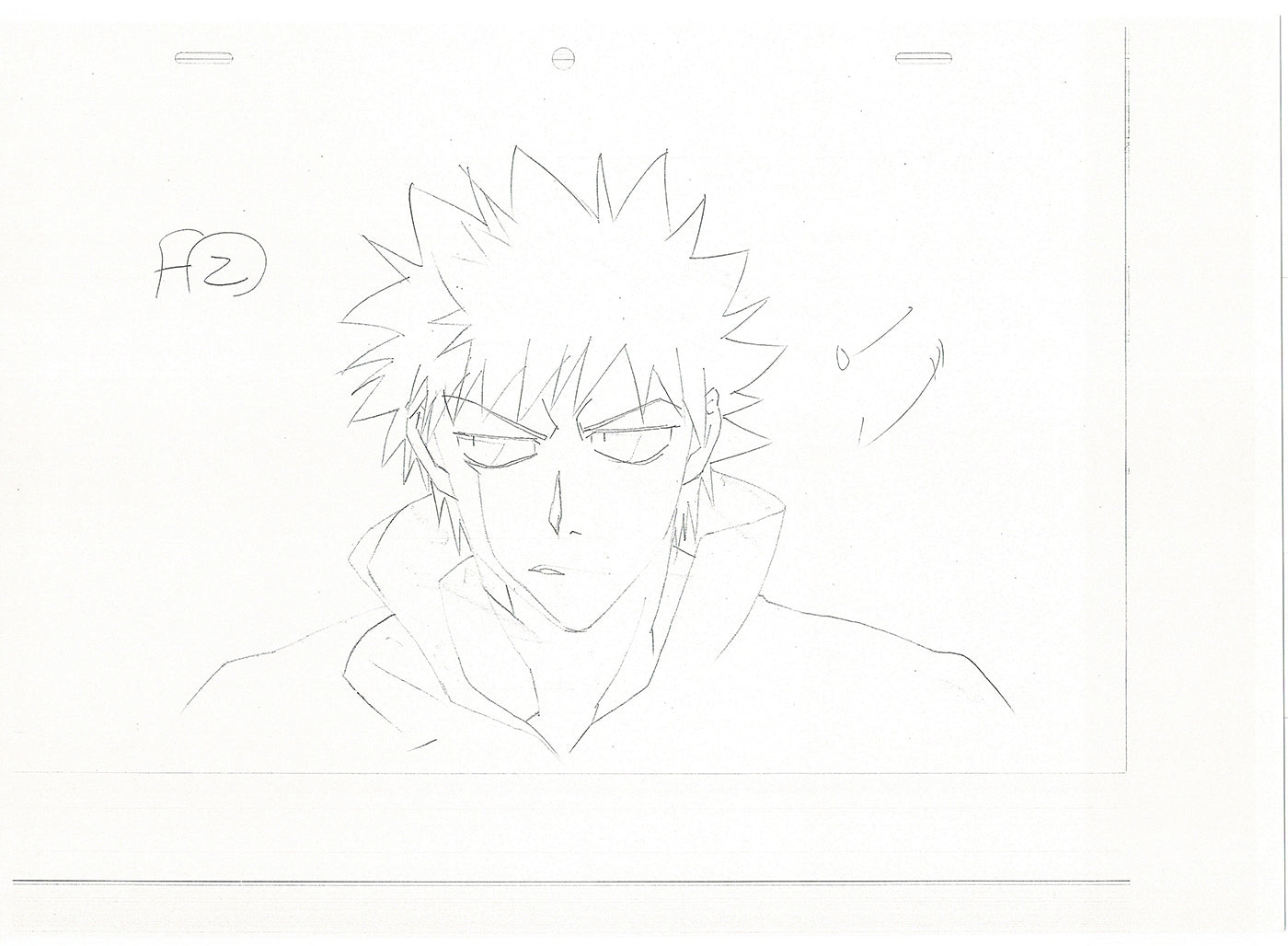 Bleach Anime TWO Production Animation Photocopies Manga Kubo 2004-12 A-055
