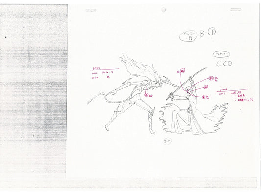 Bleach Anime Production Animation Photocopy Manga Kubo 2004-12 B-002