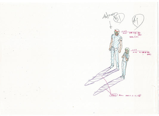 Bleach Anime Production Animation Photocopy Manga Kubo 2004-12 B-005
