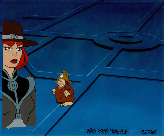 Bravestarr Animation Cartoon Production Cel n Draw Filmation 1987-8 J-10