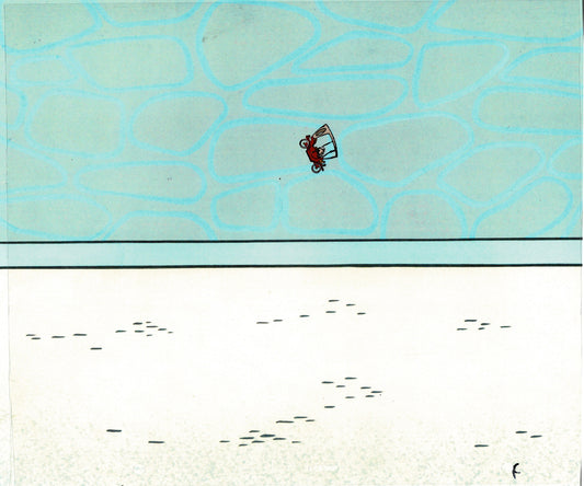 Mr Magoo Original Cartoon Production Animation Art Cel 1977 DePatie-Freleng Collectible Used On Screen s10