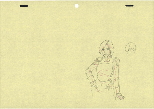 G.I. Joe Resolute Production Animation Cel Drawing 2009 D-010