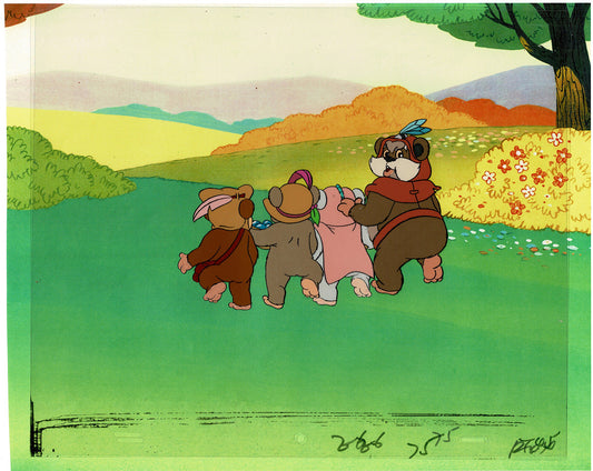 Star Wars: Ewoks Original Production Animation Cel (s) from Lucasfilm F-10