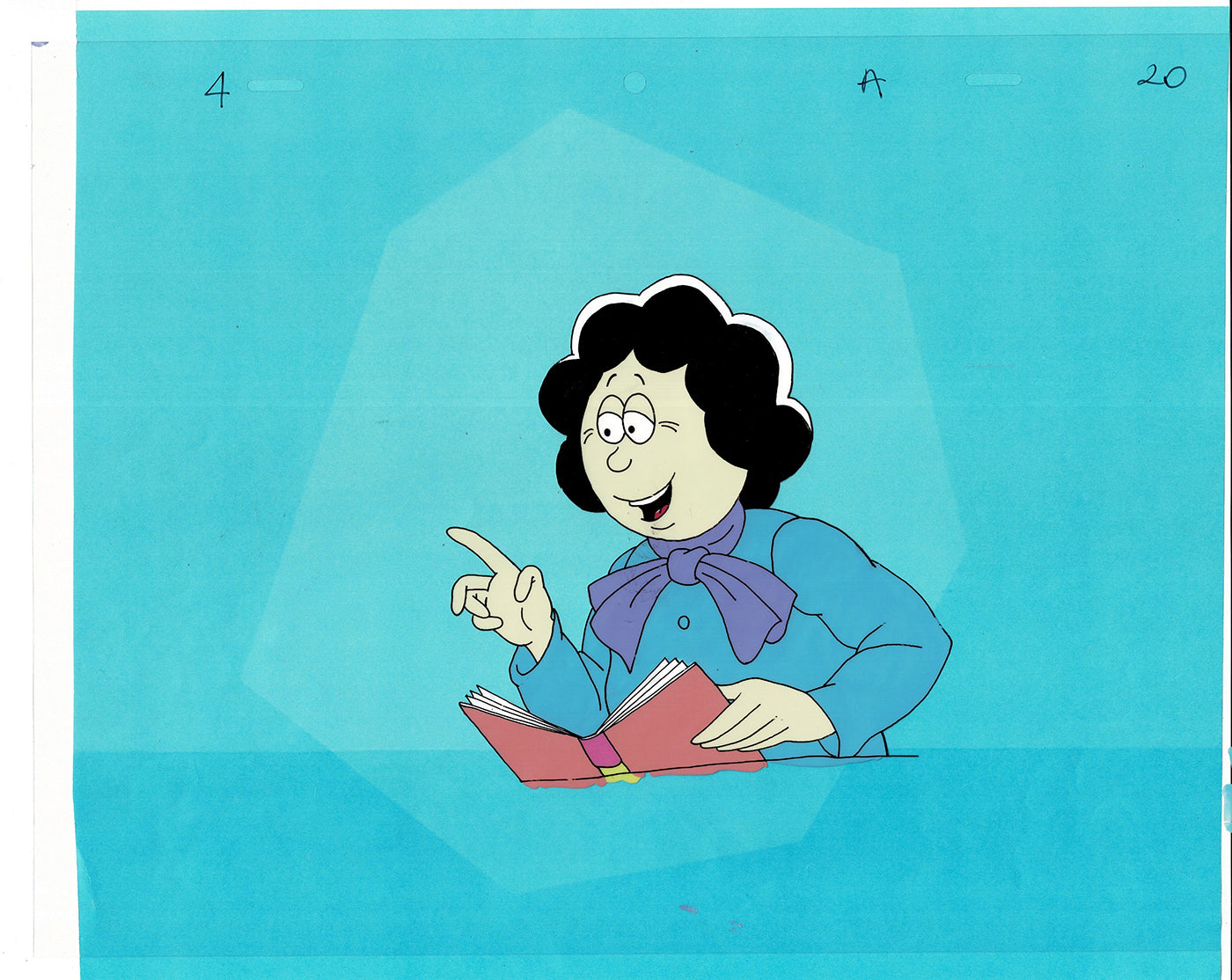 First Hawaiian Bank Commercial Production Animation Cel 2000s AB-12