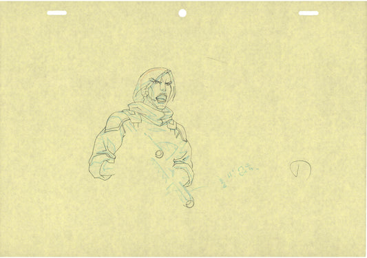 G.I. Joe Resolute Production Animation Cel Drawing 2009 D-012