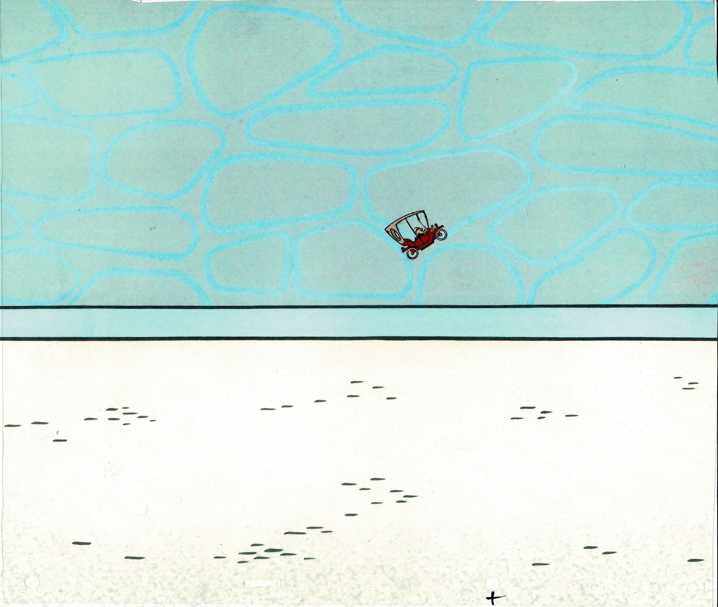 Mr Magoo Original Cartoon Production Animation Art Cel 1977 DePatie-Fr ...