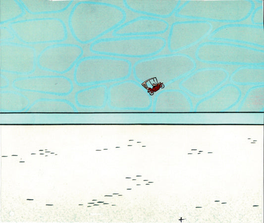 Mr Magoo Original Cartoon Production Animation Art Cel 1977 DePatie-Freleng Collectible Used On Screen s13