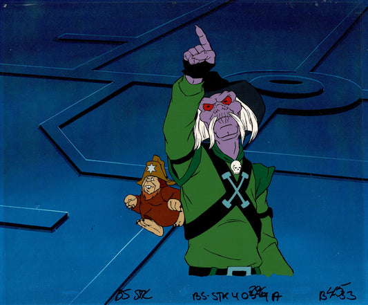 Bravestarr Animation Cartoon Production Cel n Draw Filmation 1987-8 J-13