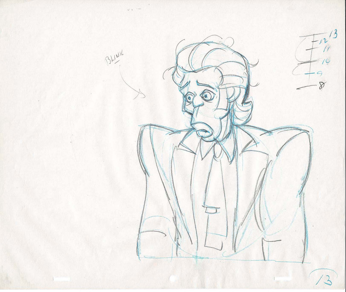 Hey Good Look In Ralph Hey Good Lookin Cartoon Production Animation Cel Drawing from Ralph Ba ...