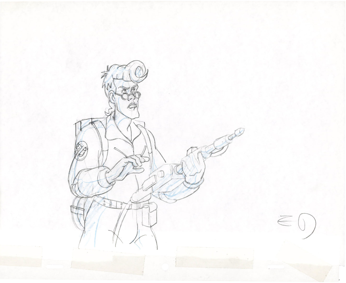 The Real Ghostbusters DIC Production Animation Cel Drawing 1986-1991 D-013