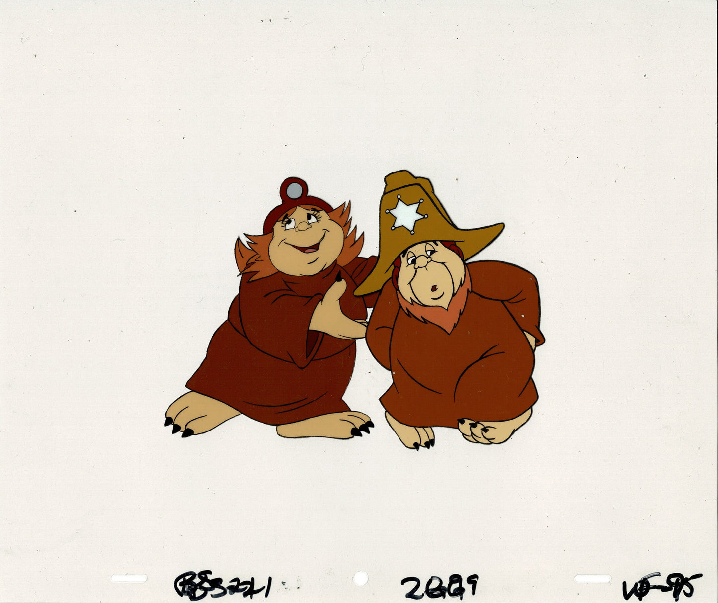 Bravestarr Animation Cartoon Production Cel n Draw Filmation 1987-8 H-13