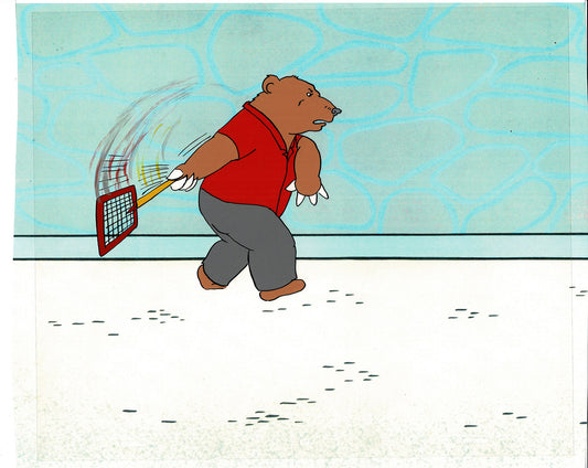 Bear and the Fly Cel and Drawing Production Animation Book by Paula Winter Cartoon by Daniel Ivanick 1985 B-14