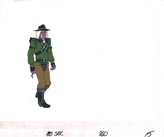 Bravestarr Animation Cartoon Production Cel Used Onscreen from Filmation 1987-8 B-15